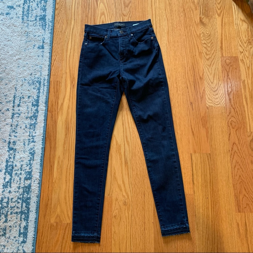 Banana Republic Dark High Rise Skinny Jean - Size 25/0